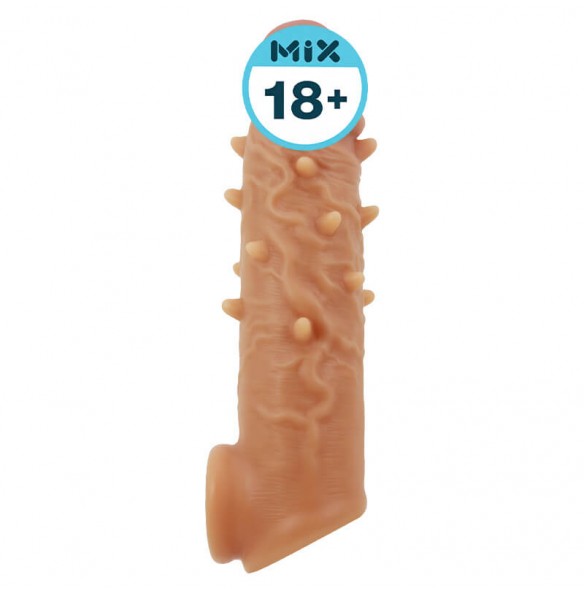 PRETTY LOVE - OSBORN Extended Penis Sleeve (L:16.5cm - D:3.6cm) PRETTY LOVE - OSBORN Extended Penis Sleeve (L:16.5cm - D:3.6cm)